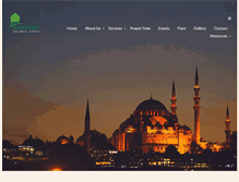 Tablet Screenshot of danforthislamiccentre.com
